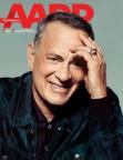Tom Hanks on the AARP The Magazine October/November Issue Cover