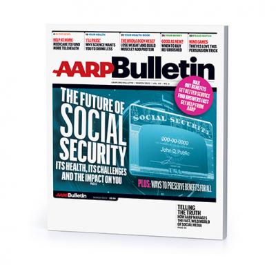 The March 2022 issue of AARP Bulletin features a cover story about the future of Social Security.